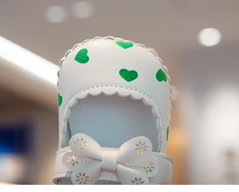 Pink Bow Baby Shoes for 0-1 Years Old — feature 1