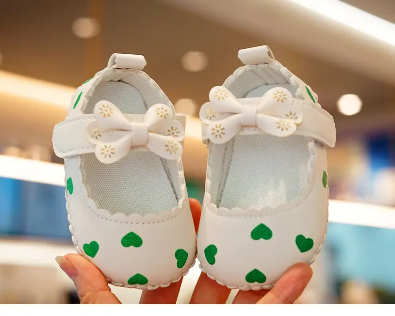 Pink Bow Baby Shoes for 0-1 Years Old — feature 3