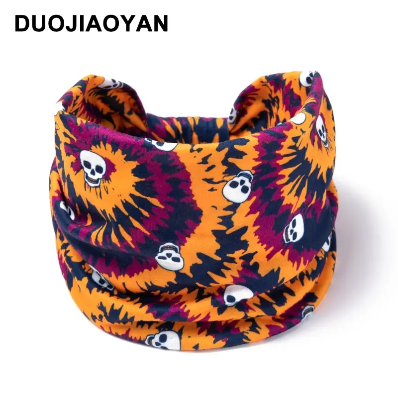 Women's Printed Bow Headband with Wide Elastic Band - Image 109