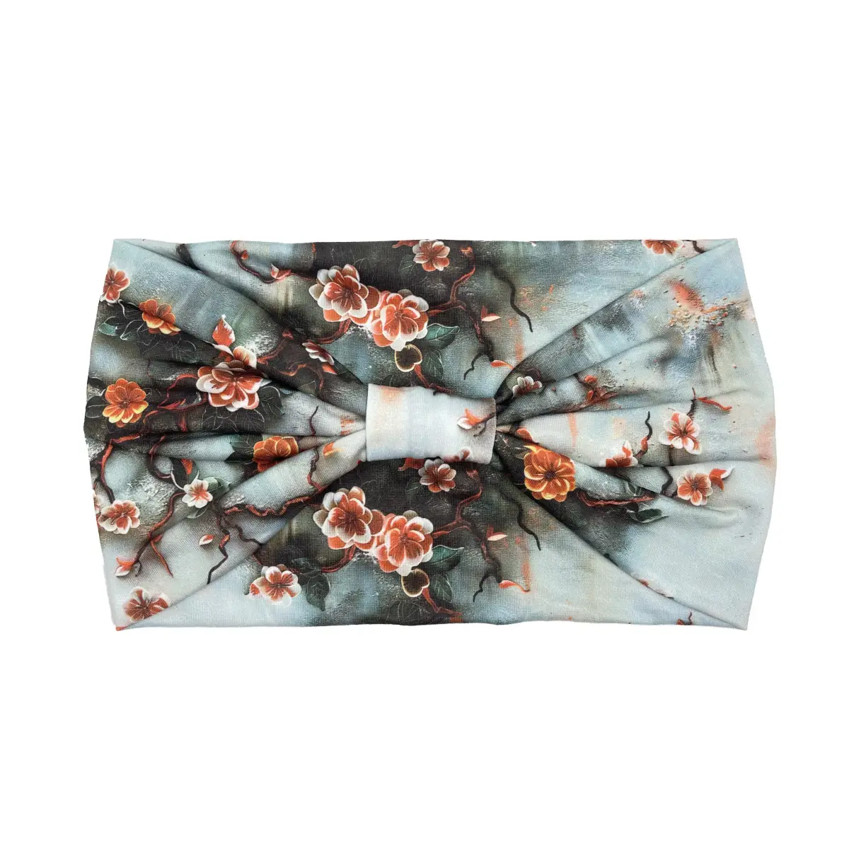 Women's Printed Bow Headband with Wide Elastic Band - Image 137
