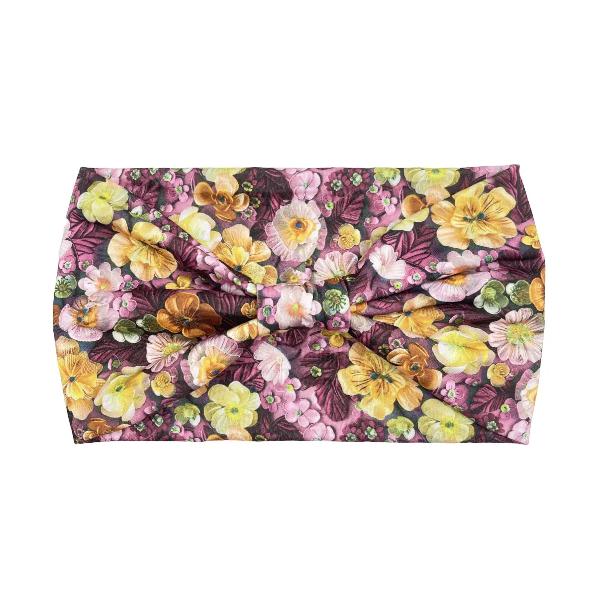 Women's Printed Bow Headband with Wide Elastic Band - Image 140