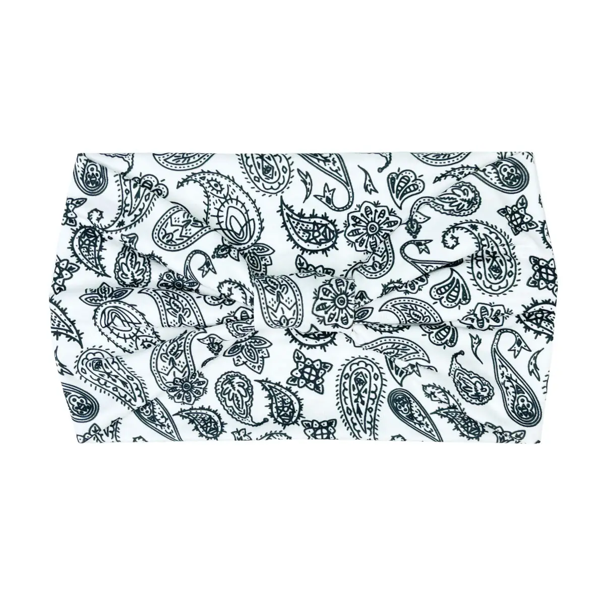 Women's Printed Bow Headband with Wide Elastic Band - Image 144