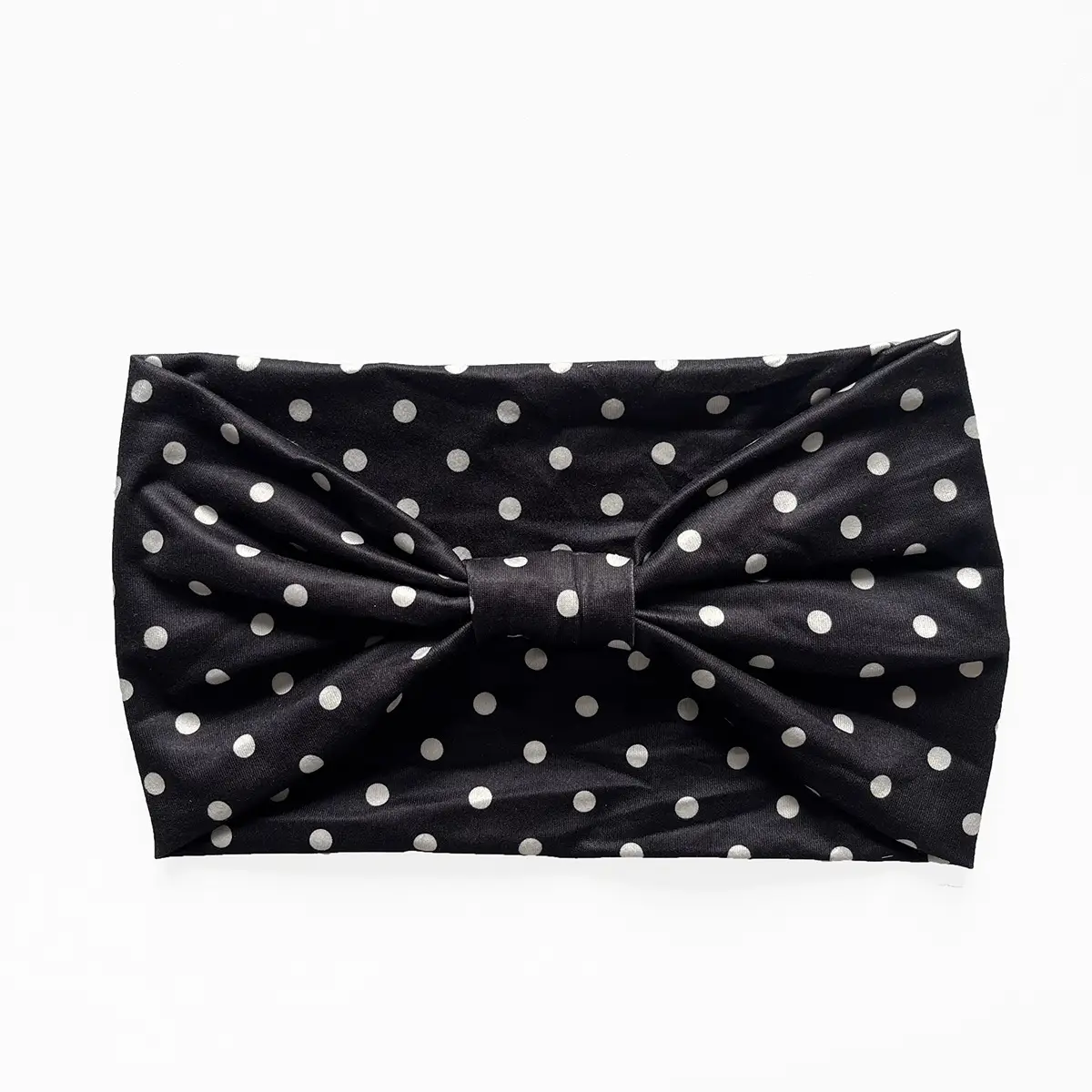 Women's Printed Bow Headband with Wide Elastic Band - Image 156
