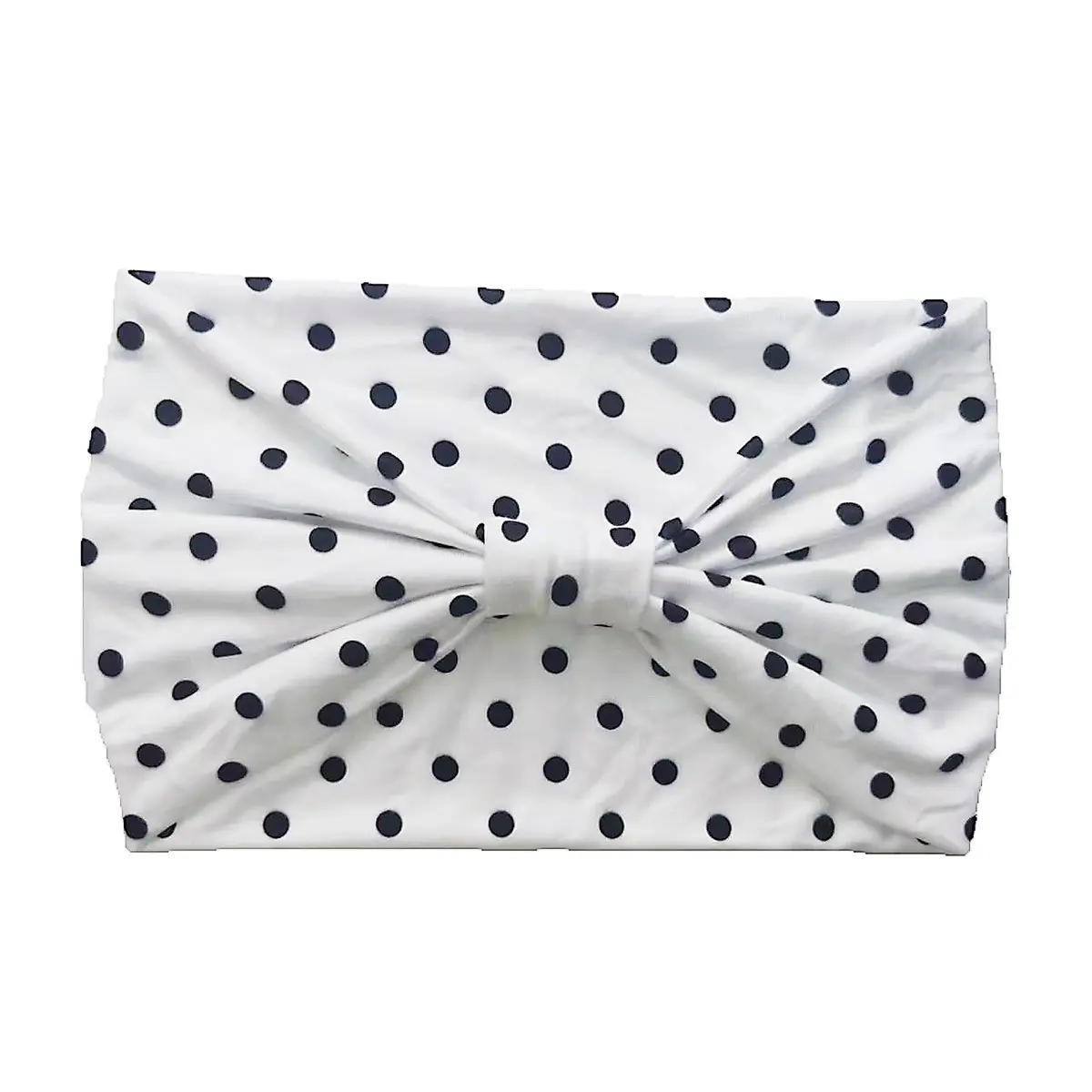 Women's Printed Bow Headband with Wide Elastic Band - Image 159