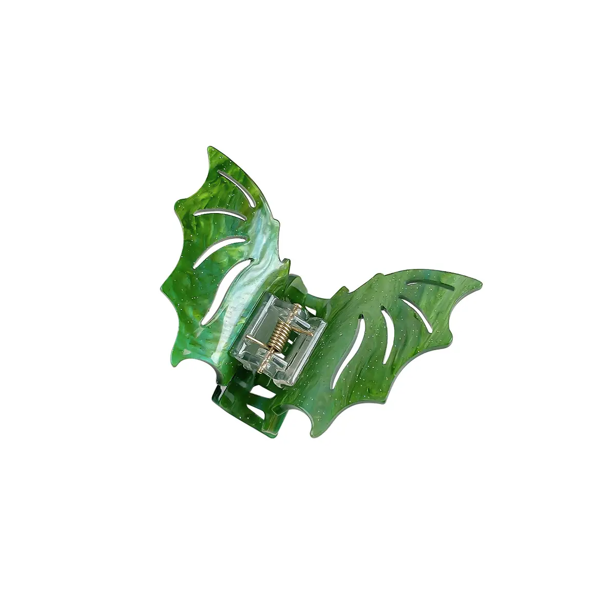 Halloween Bat Hair Clip Red Gothic Style - Image 10