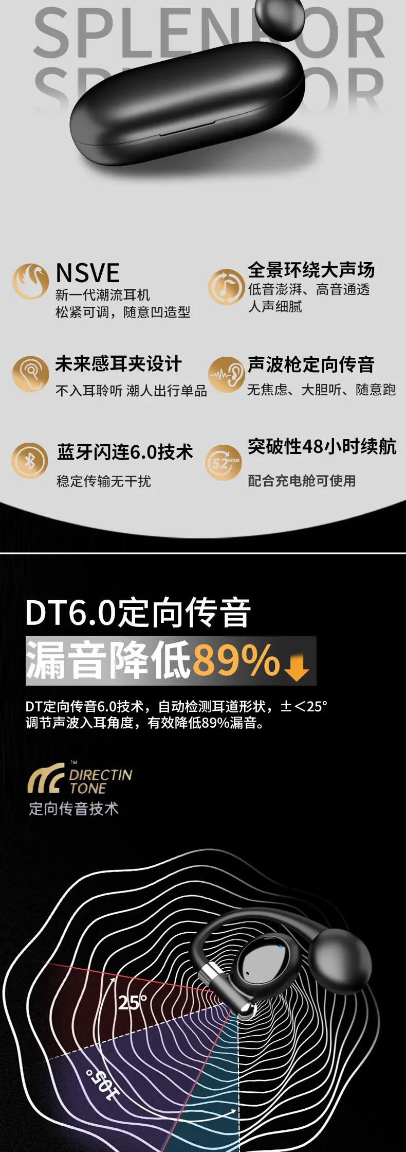 Wireless Bluetooth Earphones with Translation & Voice Assistant — feature 9