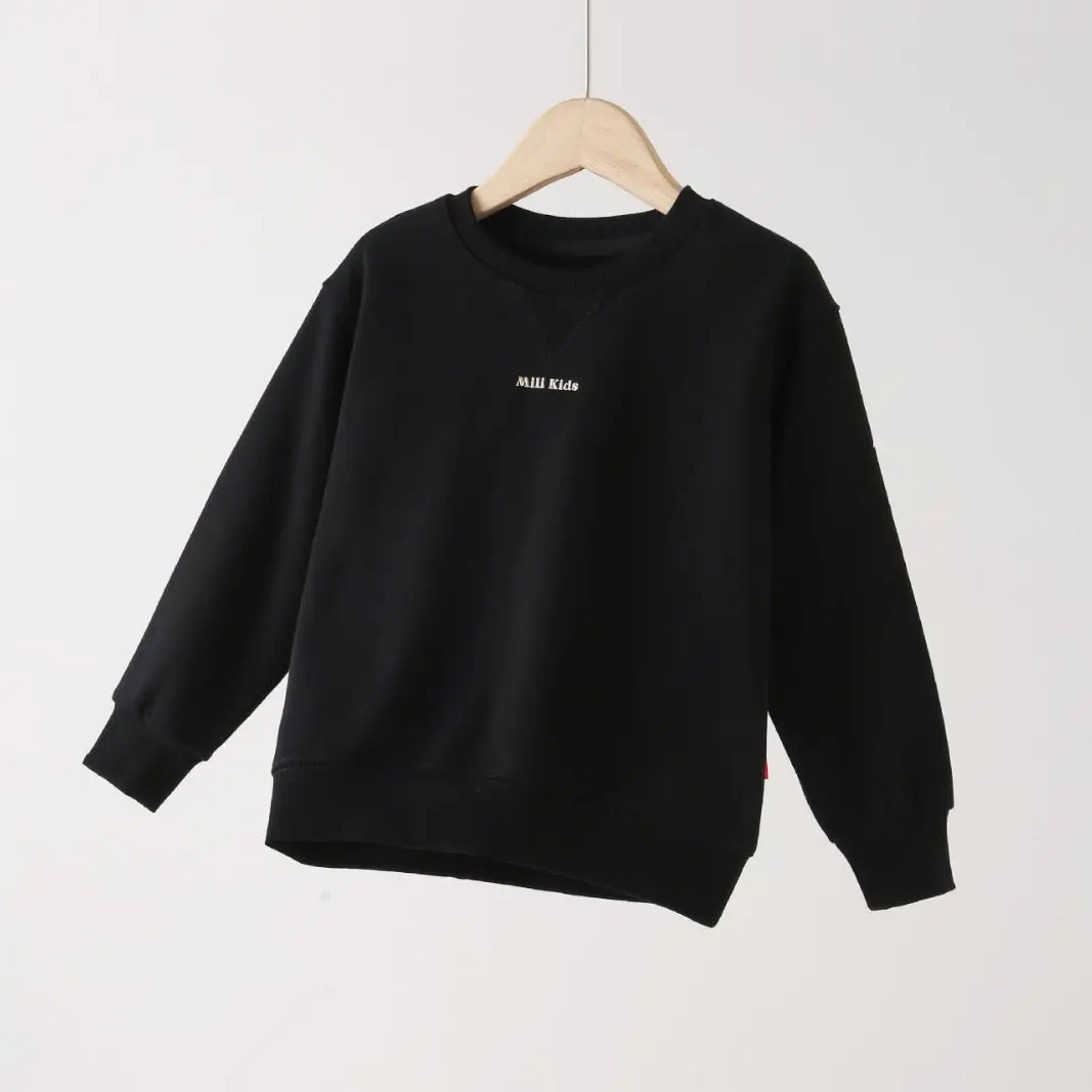 Girls Olive Green Sweatshirt Spring New Style - Image 2