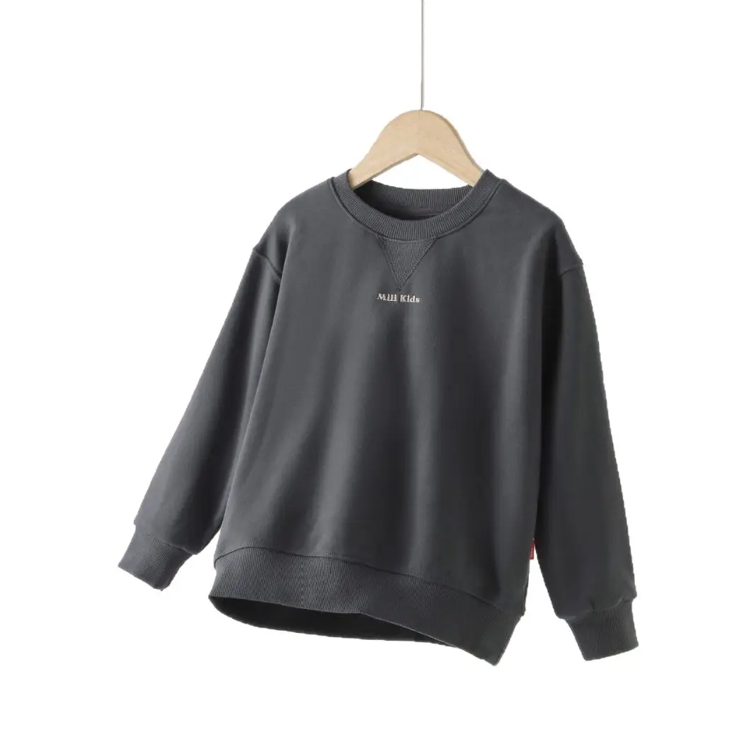 Girls Olive Green Sweatshirt Spring New Style - Image 8