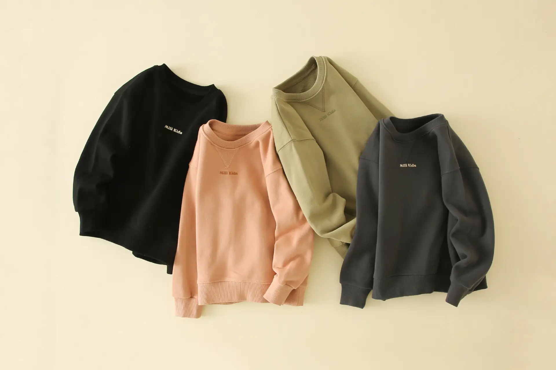 Girls Olive Green Sweatshirt Spring New Style — feature 7