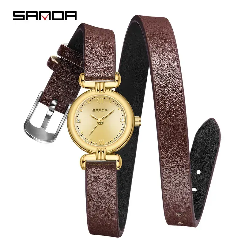 Sanda Women's Stainless Steel Mesh Watch Small - Image 15