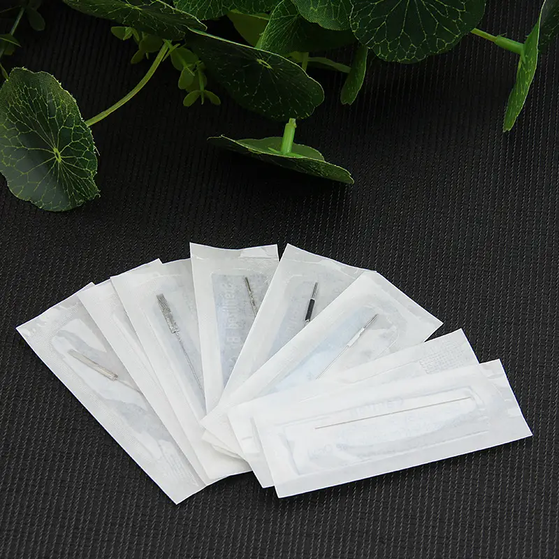 Tattoo Half Throw Needle Single Cap Machine Tattoo Needle Piece - Image 4