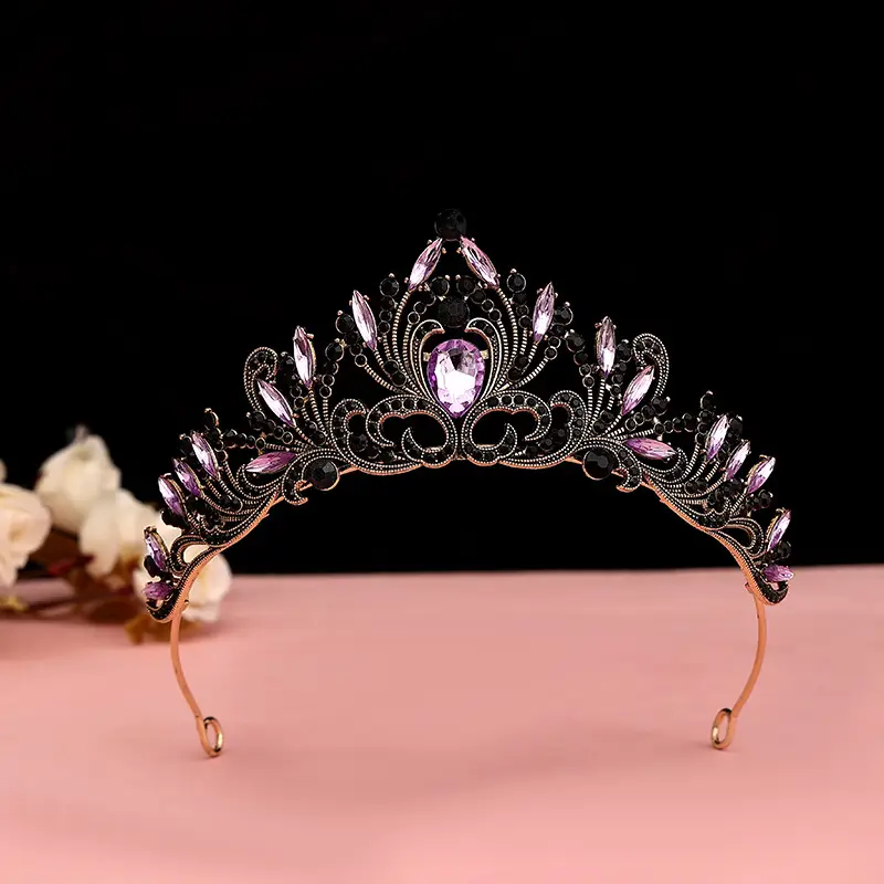 Bridal Crown with Rhinestones for Girls 2024 - Image 22