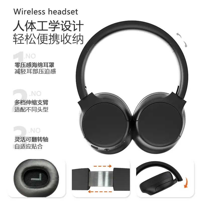 Active Noise Cancelling Over-Ear Bluetooth Headphones - Image 6