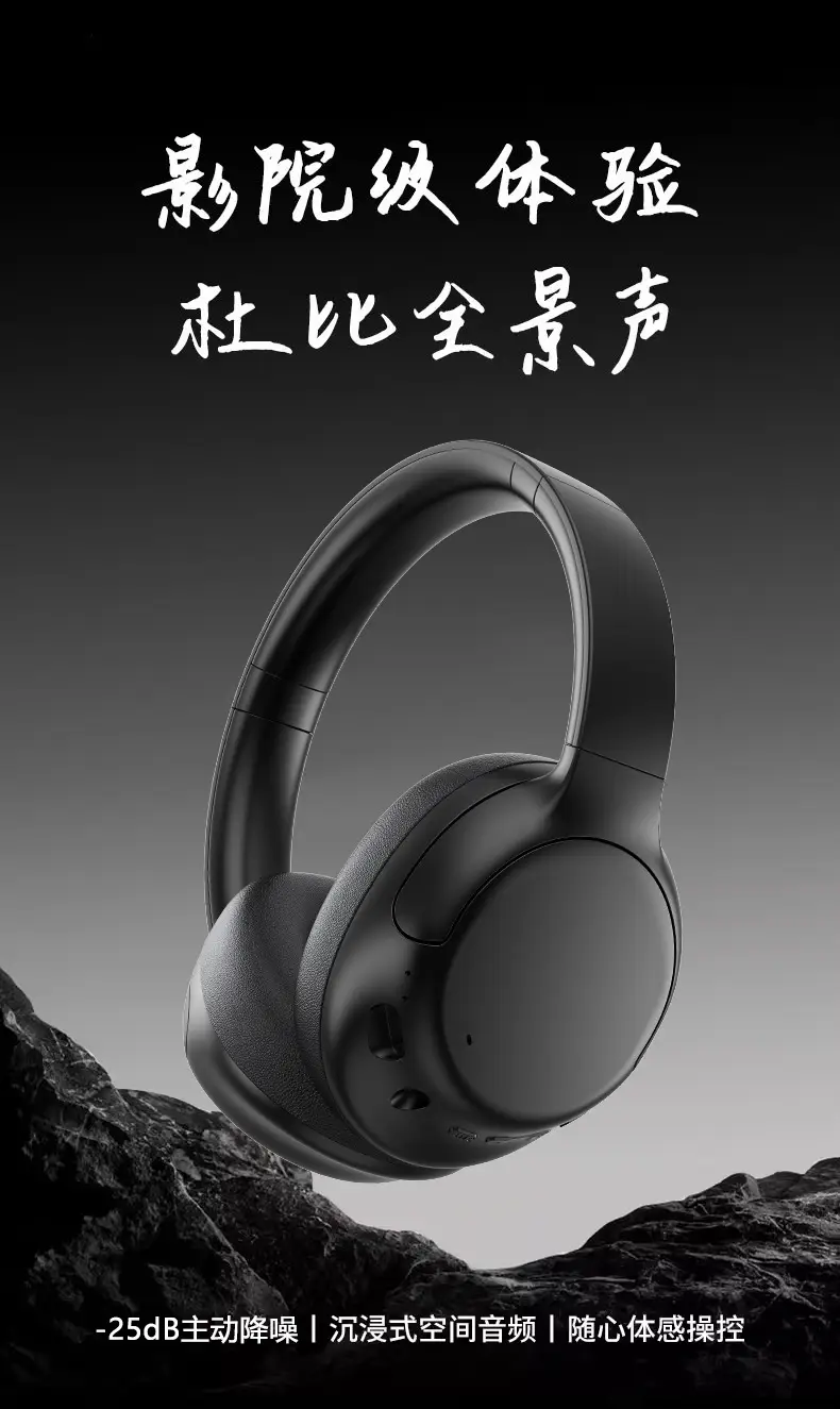 Active Noise Cancelling Over-Ear Bluetooth Headphones β feature 4