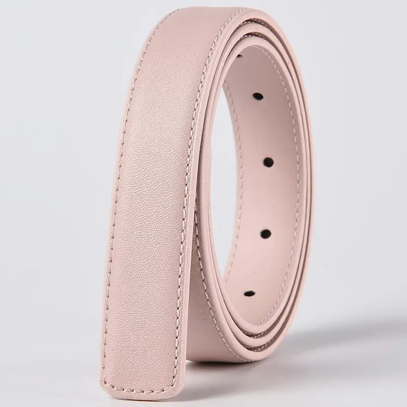 2.5 Wide Black Cowhide Belt Strap - Image 10