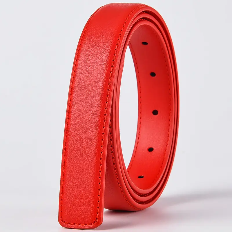 2.5 Wide Black Cowhide Belt Strap - Image 9