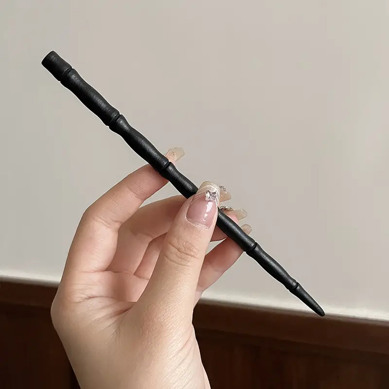 New Chinese Hairpin with Pearl Drop & Metal Spike
