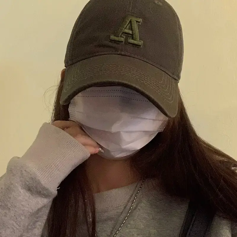 Women American Logo Baseball Cap with Wide Brim - Image 11
