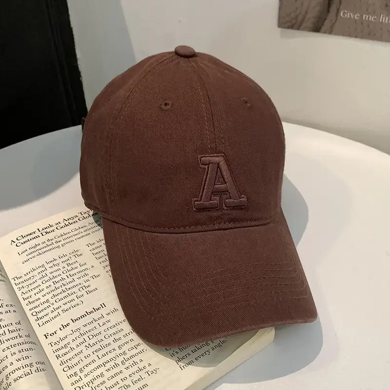 Women American Logo Baseball Cap with Wide Brim - Image 6