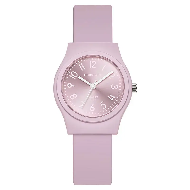 Green Silicone Digital Watch for Women
