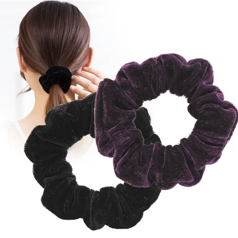 20 Pcs Soft Satin Hair Bands for Women - Image 4
