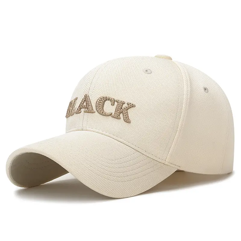 Men's Black Embroidered Baseball Cap with Curved Eave - Image 3