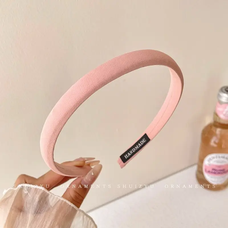 Pink High Skull Wide Edge Hair Band for Women - Image 13
