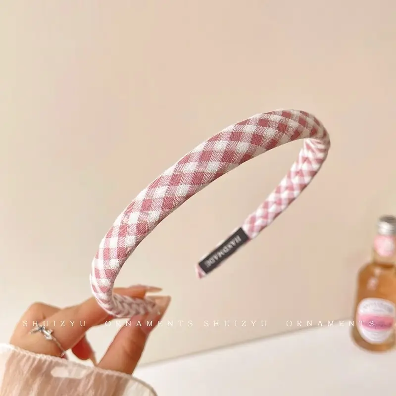 Pink High Skull Wide Edge Hair Band for Women - Image 9