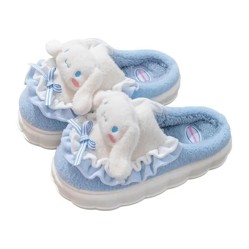 Women Winter Cinnamon Dog Slippers Warm Non-Slip 2025 - Image 11