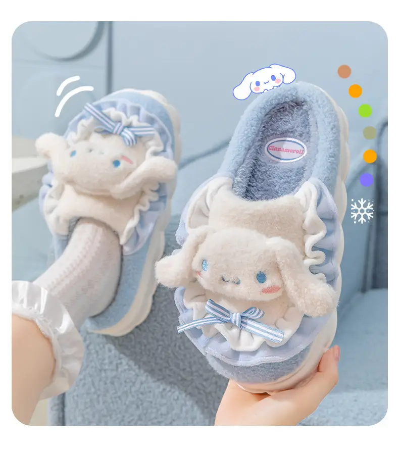 Women Winter Cinnamon Dog Slippers Warm Non-Slip 2025 — feature 12
