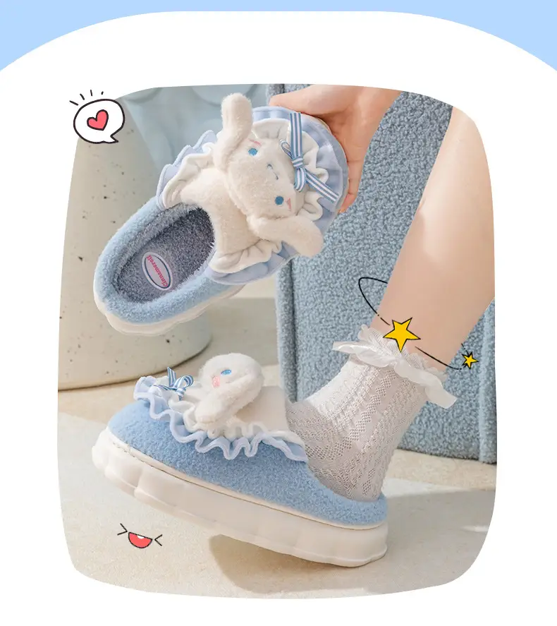 Women Winter Cinnamon Dog Slippers Warm Non-Slip 2025 — feature 2