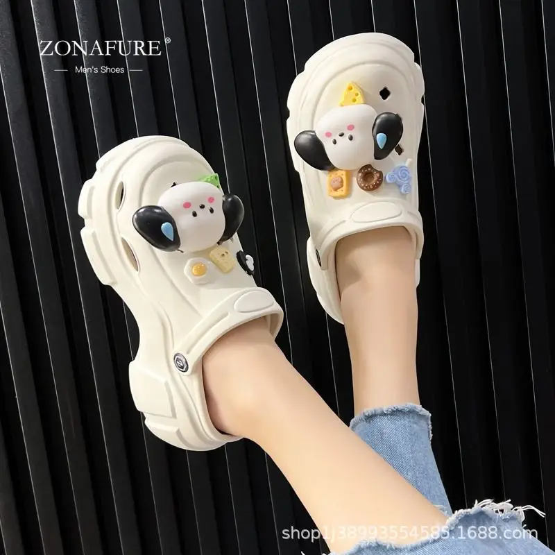 Women's Green Croc Sandals Summer New - Image 94