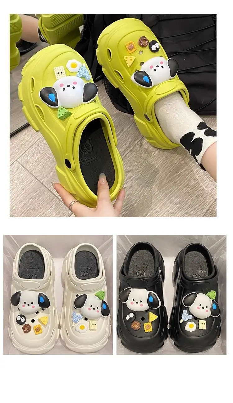 Women's Green Croc Sandals Summer New — feature 6