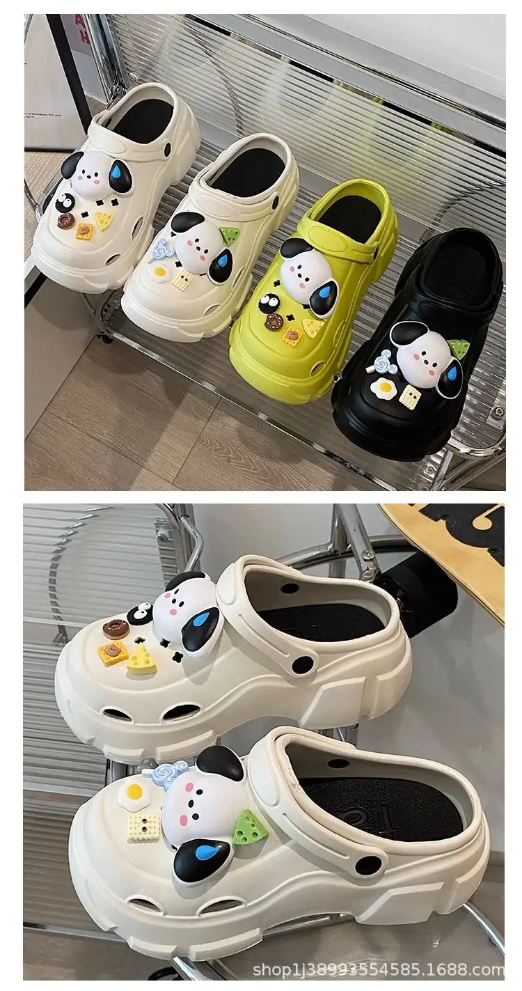 Women's Green Croc Sandals Summer New — feature 9