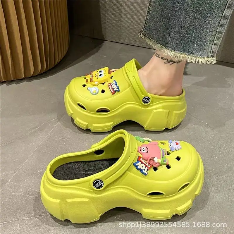 Big Sponge Green Hole Shoes 1023