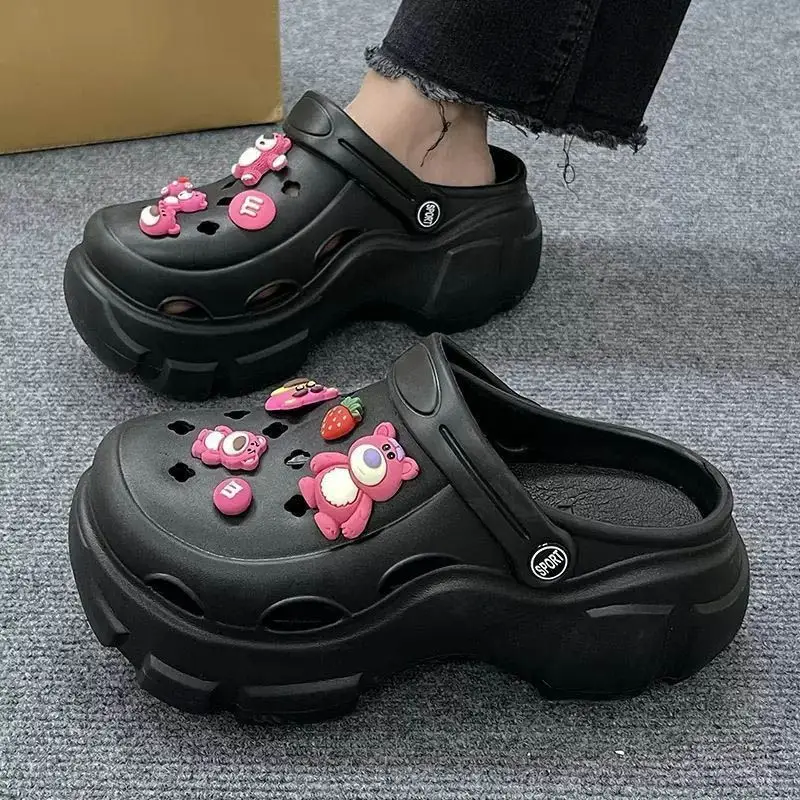 Cranberry Bear Black Hole Shoes 1023