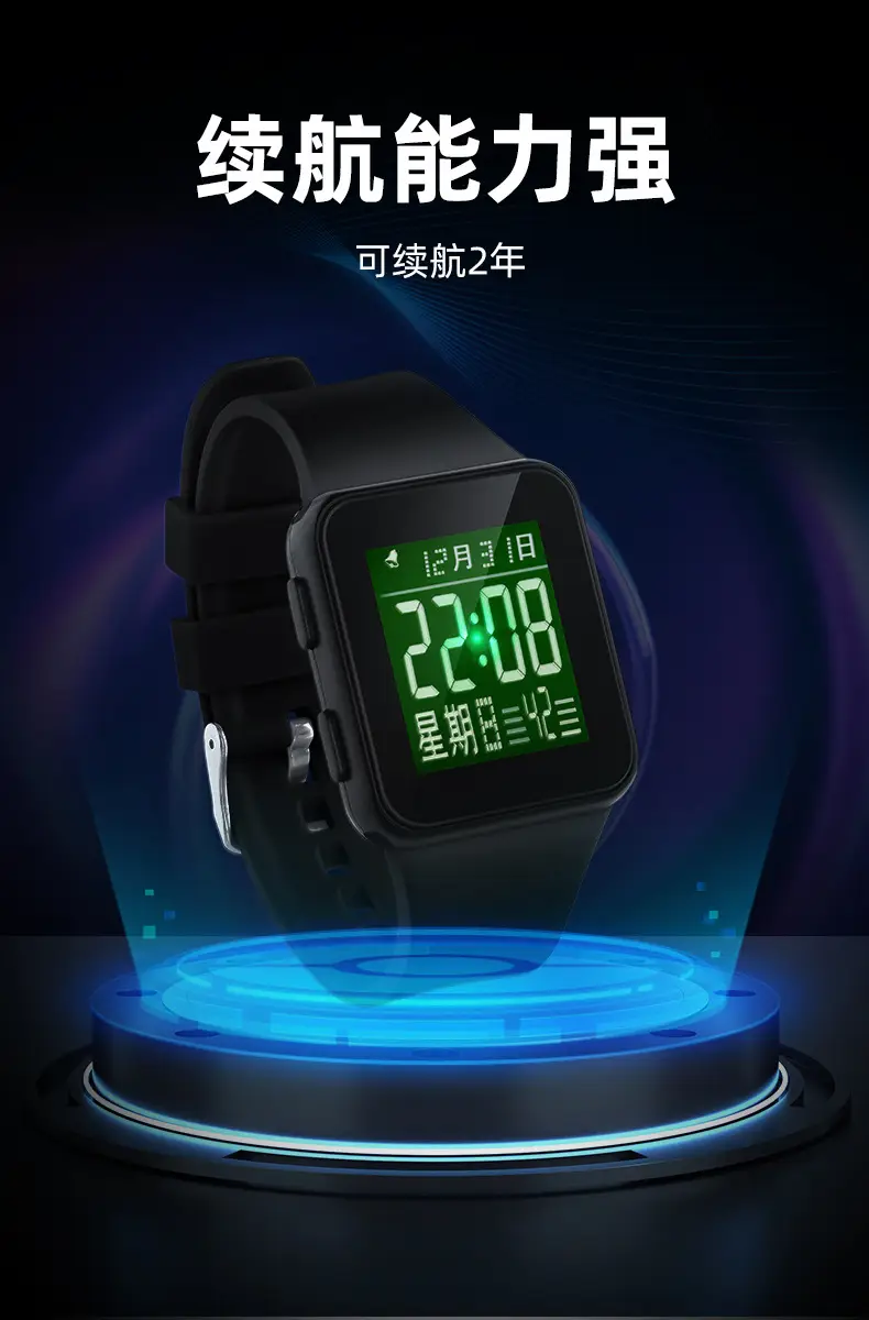 8-18 Yearly Digital Watch for Boys Girls Waterproof Sports Wear — feature 6