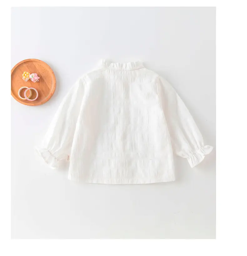 Digital Temperature Display Baby T-Shirt White — feature 14