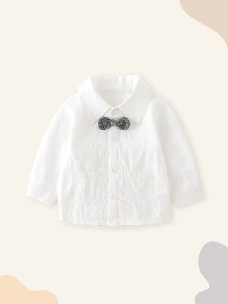 Digital Temperature Display Baby T-Shirt White - Image 2
