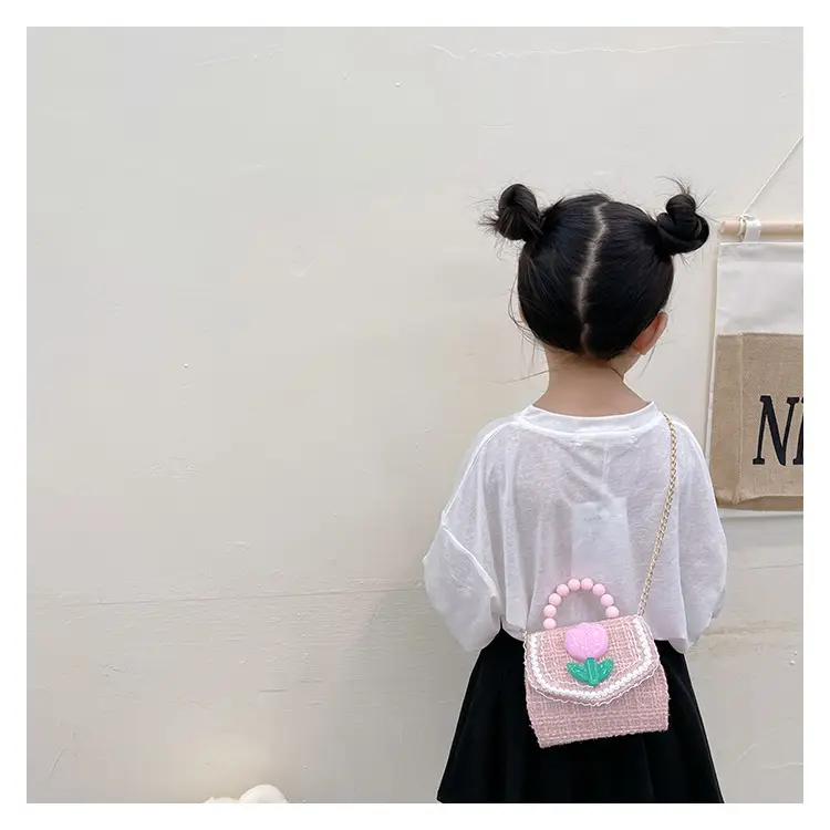 New Kids' Trendy Pearl Handbag Crossbody Bag — feature 13