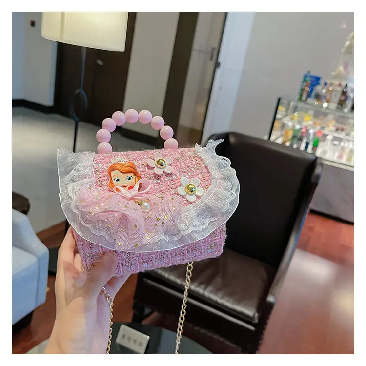New Kids' Trendy Pearl Handbag Crossbody Bag — feature 16