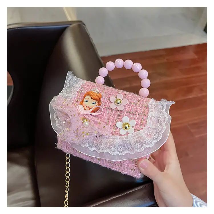 New Kids' Trendy Pearl Handbag Crossbody Bag — feature 17
