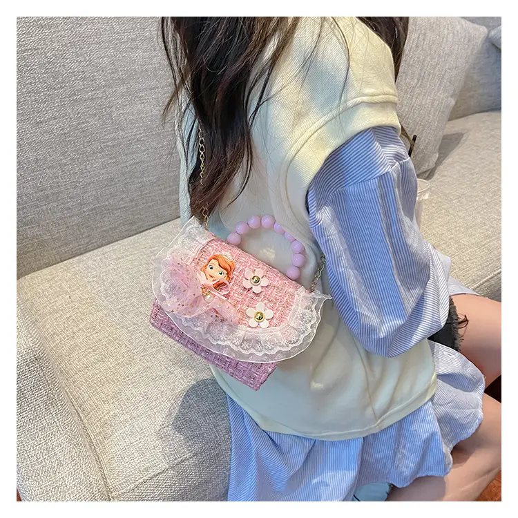 New Kids' Trendy Pearl Handbag Crossbody Bag — feature 21