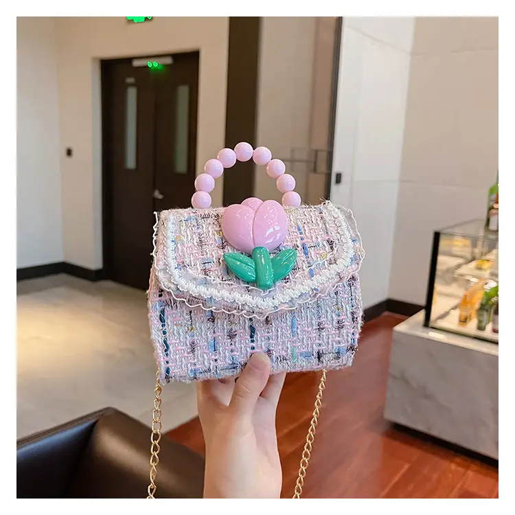 New Kids' Trendy Pearl Handbag Crossbody Bag — feature 22