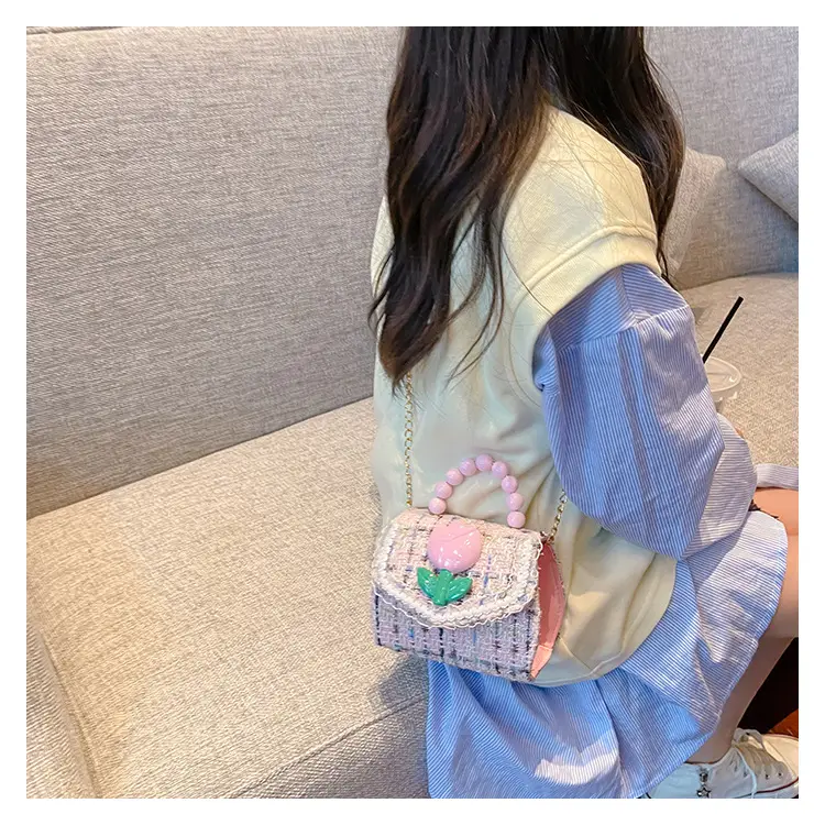 New Kids' Trendy Pearl Handbag Crossbody Bag — feature 30