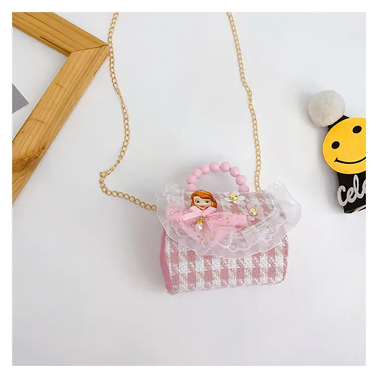 New Kids' Trendy Pearl Handbag Crossbody Bag — feature 33
