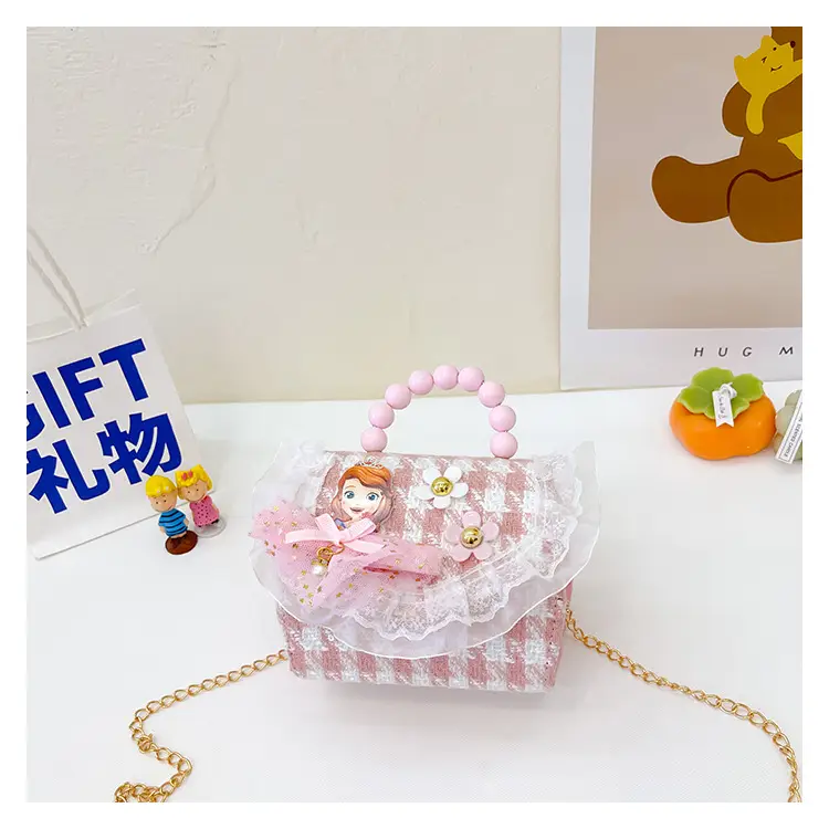 New Kids' Trendy Pearl Handbag Crossbody Bag — feature 34