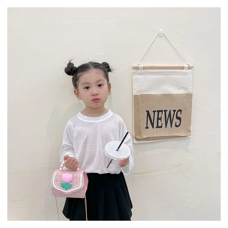 New Kids' Trendy Pearl Handbag Crossbody Bag — feature 8