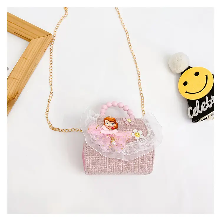New Kids' Trendy Pearl Handbag Crossbody Bag
