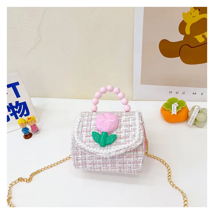New Kids' Trendy Pearl Handbag Crossbody Bag